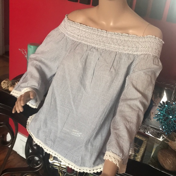 🛍FINAL PRICE Blue/white striped from Marshall’s🛍 - Picture 4 of 4